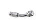 HPS Performance 20 Degree -3 Compression Teflon Hose End to AN Female with 10mm Banjo for PTFE Hose Stainless Steel