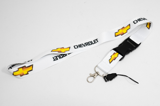 21" White Nylon Lanyard Quick Release for Chevrolet