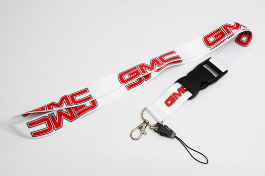 21" White Nylon Lanyard Quick Release for GMC