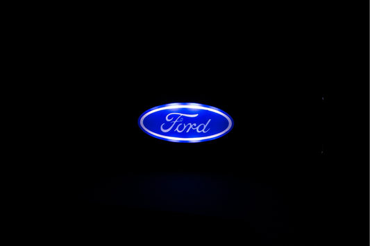 Ford LED Light Car Front Grille Name Badge Illuminated Emblem