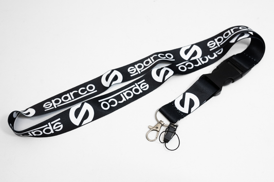 21" Black Nylon JDM Lanyard Quick Release for Sparco