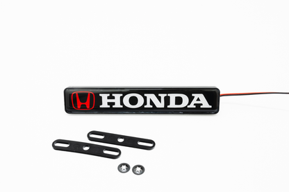 Honda LED Light Car Front Grille Name Badge Illuminated Emblem