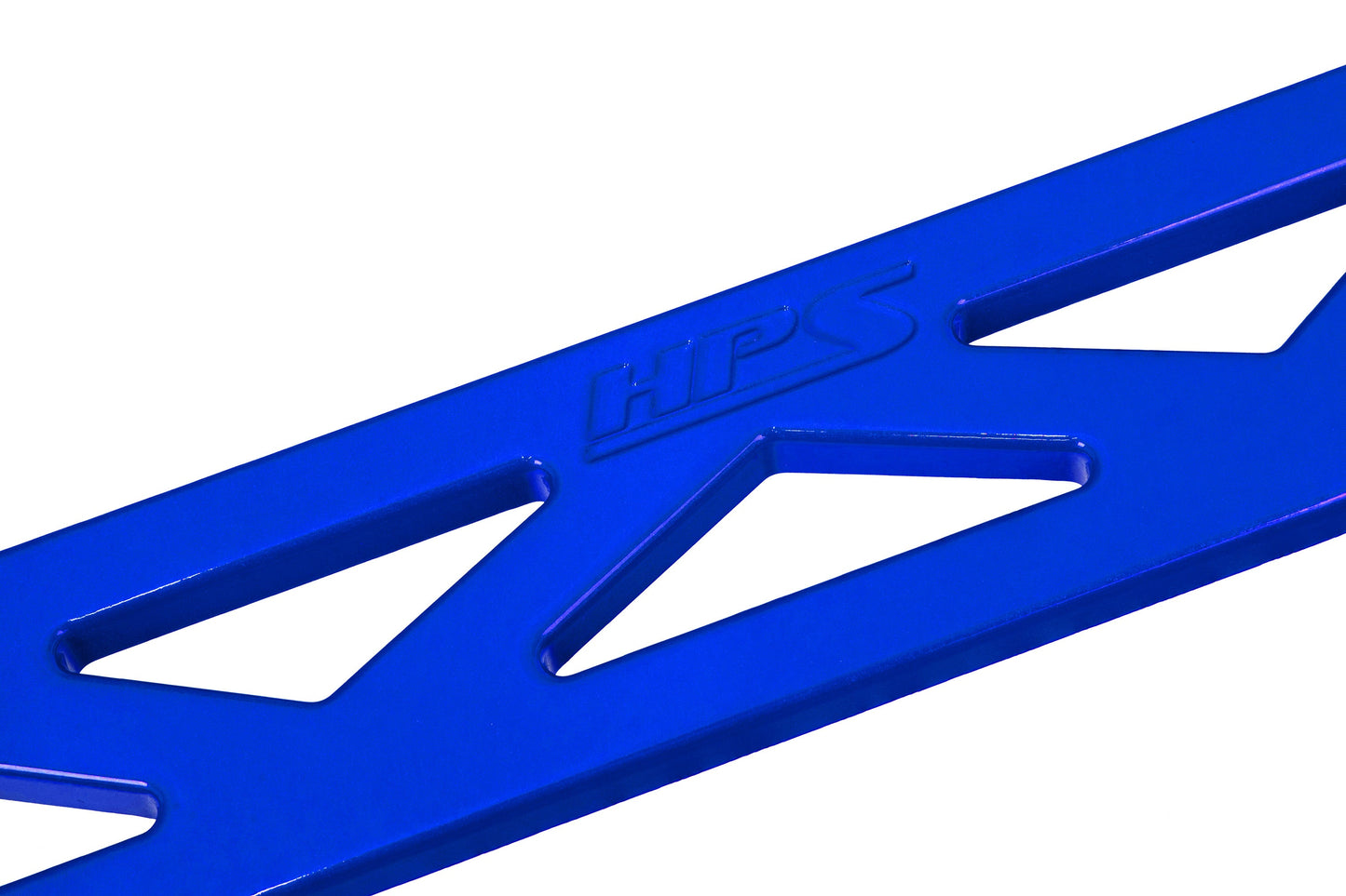 HPS Performance Aluminum Front Strut Tower Brace Bar, Blue, 16-17 Lexus IS200t/ 18-20 IS300 2.0L Turbo