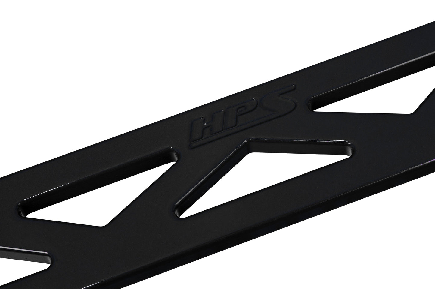 HPS Performance Aluminum Front Strut Tower Brace Bar, Black, 16-17 Lexus IS200t/ 18-20 IS300 2.0L Turbo