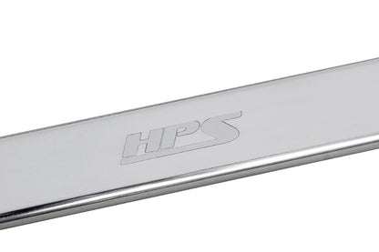 HPS Performance Aluminum Front Strut Tower Brace Bar, Polished, 2012-2014 Toyota Camry 2.5L