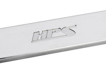 HPS Performance Aluminum Front Strut Brace Bar, Polished, Kia Stinger (18-22)