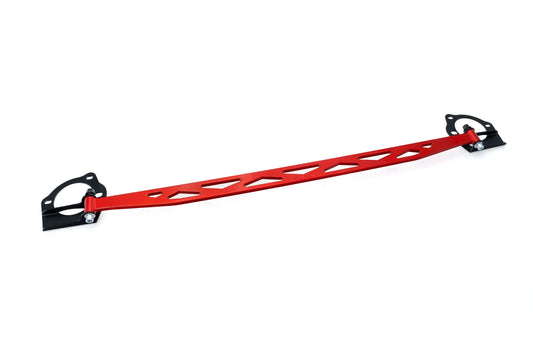 HPS Red Strut Bar Tower Brace (Solid Bar) For 23-25 Integra DE4 DE5 / 16-25 Civic FC FK FE FL / Civic Type -R FK8 FL5