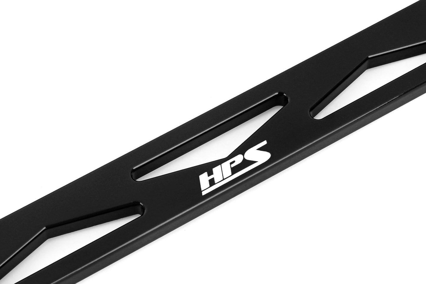 HPS Performance Aluminum Front Strut Tower Brace Bar, Black, Subaru WRX (22-24), 42-118WB