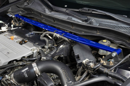 HPS Performance Aluminum Front Strut Tower Brace Bar, Blue, Acura TSX (09-14), 42-119BL