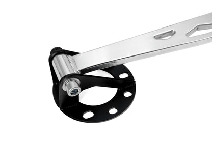 HPS Performance Aluminum Front Strut Tower Brace Bar, Polished, Acura TSX (09-14), 42-119P