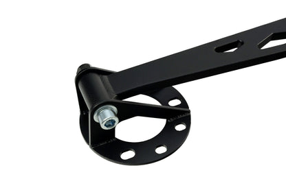 HPS Performance Aluminum Front Strut Tower Brace Bar, Black, Acura TSX (09-14), 42-119WB