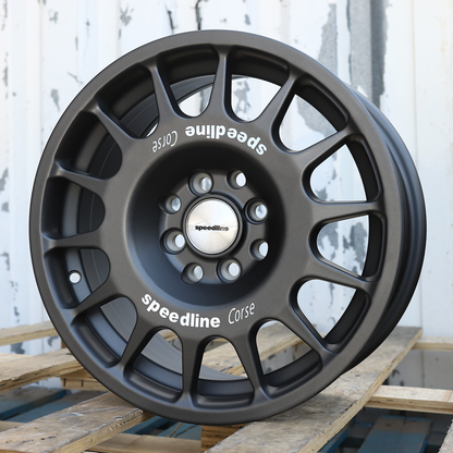 15x7" Speedline Style Wheels (4x100/4x114.3) Fits VW Golf Mk1/Mk2/Mk3, Jetta, Audi A2, Honda Civic, Acura Integra