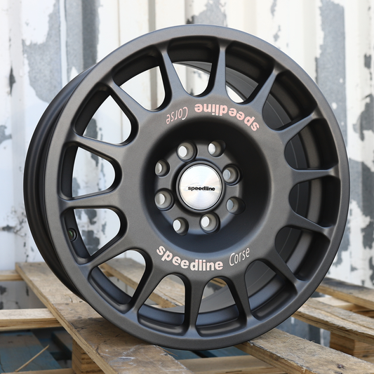 15x7" Speedline Style Wheels (4x100/4x114.3) Fits VW Golf Mk1/Mk2/Mk3, Jetta, Audi A2, Honda Civic, Acura Integra