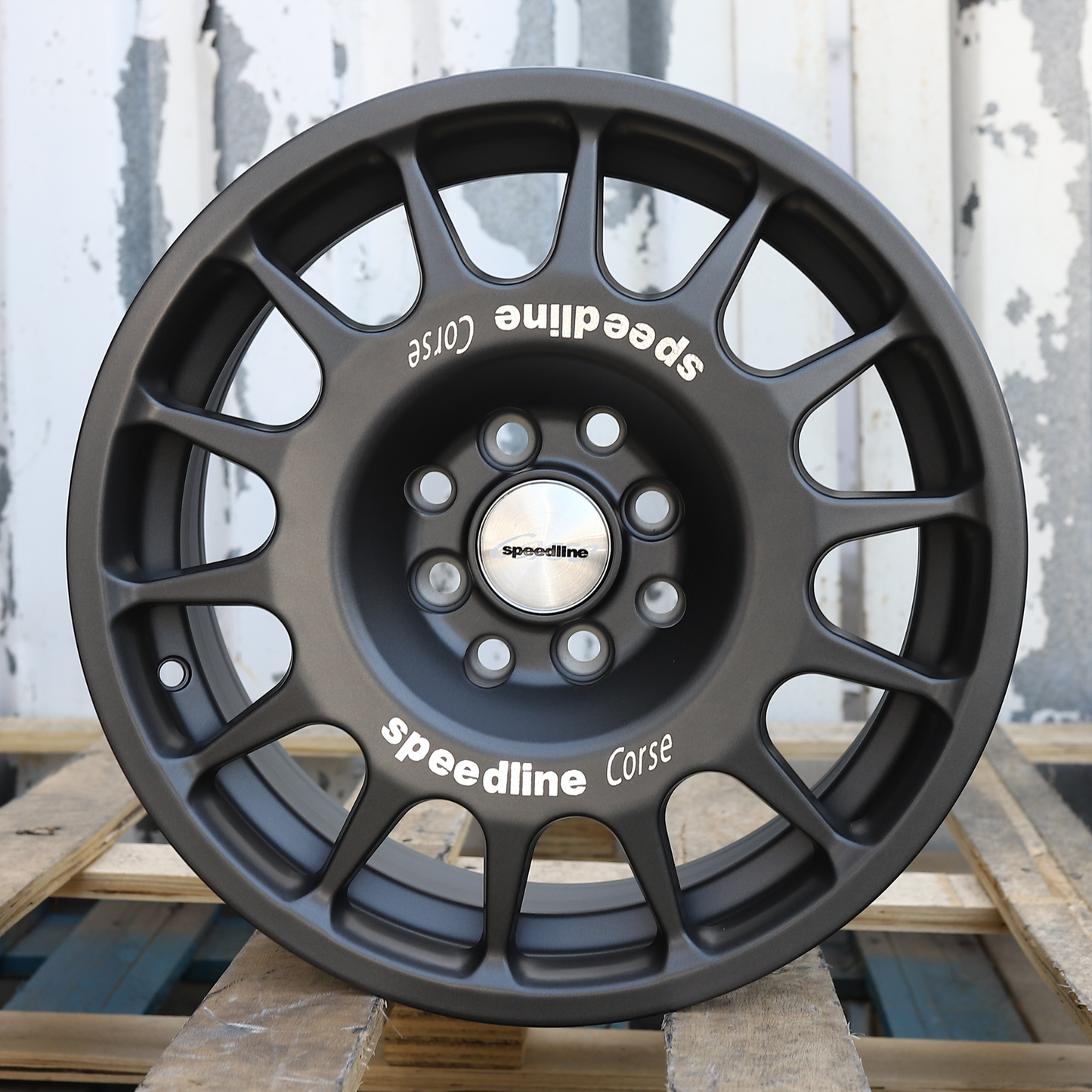 15x7" Speedline Style Wheels (4x100/4x114.3) Fits VW Golf Mk1/Mk2/Mk3, Jetta, Audi A2, Honda Civic, Acura Integra