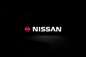 Nissan LED Light Car Front Grille Name Badge Illuminated Emblem