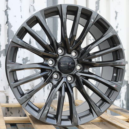 20x9" Gray Wheels (6x139.7) Fits Chevy Tahoe Suburban GMC Yukon Cadillac Escalade