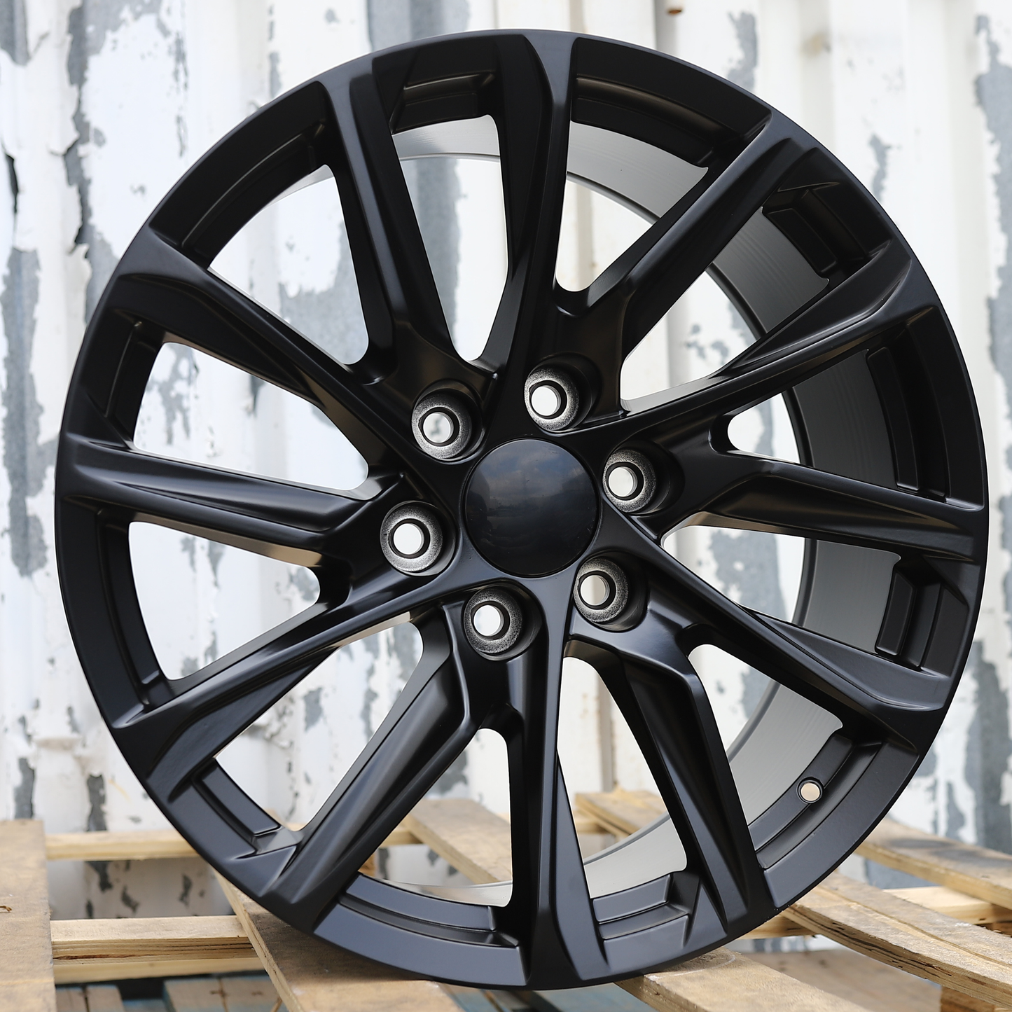 20x9" Matte Black Wheels (6x139.7) Fits Chevy Tahoe Suburban GMC Yukon Cadillac Escalade