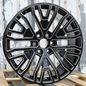 22x9" Black Milled Wheels (6x139.7) Fits Chevy Tahoe Silverado GMC Sierra Yukon Cadillac Escalade