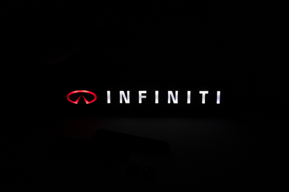 Infiniti LED Light Car Front Grille Name Badge Illuminated Emblem