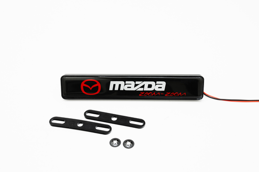 Mazda LED Light Car Front Grille Name Badge Illuminated Emblem