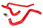HPS Performance High Temp Reinforced Silicone Radiator Coolant Hose Kit Red 57-1014-RED
