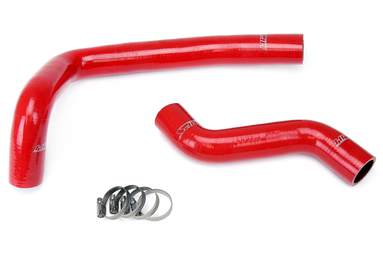 HPS Performance High Temp Reinforced Silicone Radiator Coolant Hose Kit Red 57-1035-RED