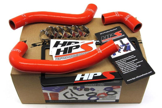HPS Performance High Temp Reinforced Silicone Radiator Coolant Hose Kit, Red, Scion xB (2004-2007), 57-1059-RED