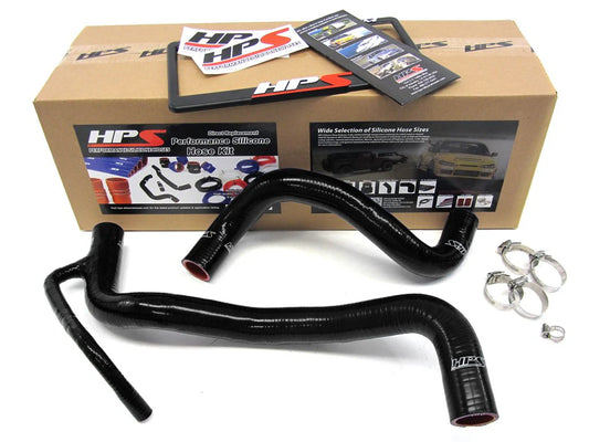 HPS Performance High Temp Reinforced Silicone Radiator Coolant Hose Kit, Black, Scion xB (2008-2015), 57-1060-BLK