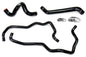 HPS Performance High Temp Reinforced Silicone Radiator and Heater Coolant Hose Kit Black 57-1220-BLK