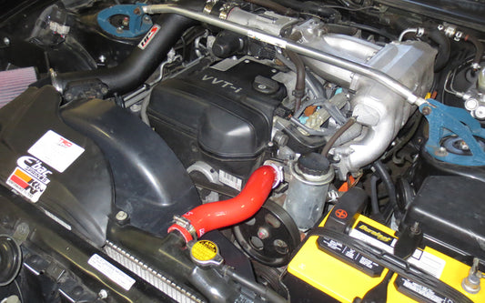 HPS Performance High Temp Reinforced Silicone Radiator Coolant Hose Kit, Red, 92-99 SC300/ 93-98 Supra Non Turbo 2JZGE 3.0L I6