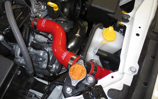 HPS Performance High Temp Reinforced Silicone Radiator Coolant Hose Kit, Red, 57-1226-RED