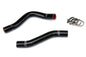 HPS Performance High Temp Reinforced Silicone Radiator Coolant Hose Kit Black 57-1230-BLK
