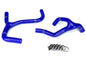 HPS Performance High Temp Reinforced Silicone Radiator Coolant Hose Kit Blue 57-1238-BLUE