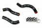 HPS Performance High Temp Reinforced Silicone Radiator Coolant Hose Kit Black 57-1249-BLK
