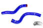 HPS Performance High Temp Reinforced Silicone Radiator Coolant Hose Kit Blue 57-1269-BLUE