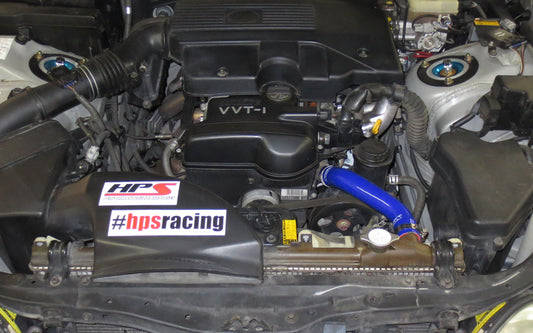 HPS Performance High Temp Reinforced Silicone Radiator and Heater Coolant Hose Kit, Blue, 1998-2005 Lexus GS300 I6 3.0L