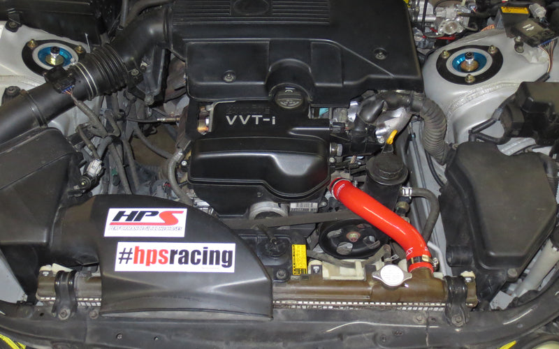 HPS Performance High Temp Reinforced Silicone Radiator and Heater Coolant Hose Kit, Red, 1998-2005 Lexus GS300 I6 3.0L