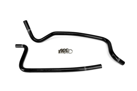 HPS Performance High Temp Reinforced Silicone Heater Coolant Hose Kit Black 57-1283-BLK