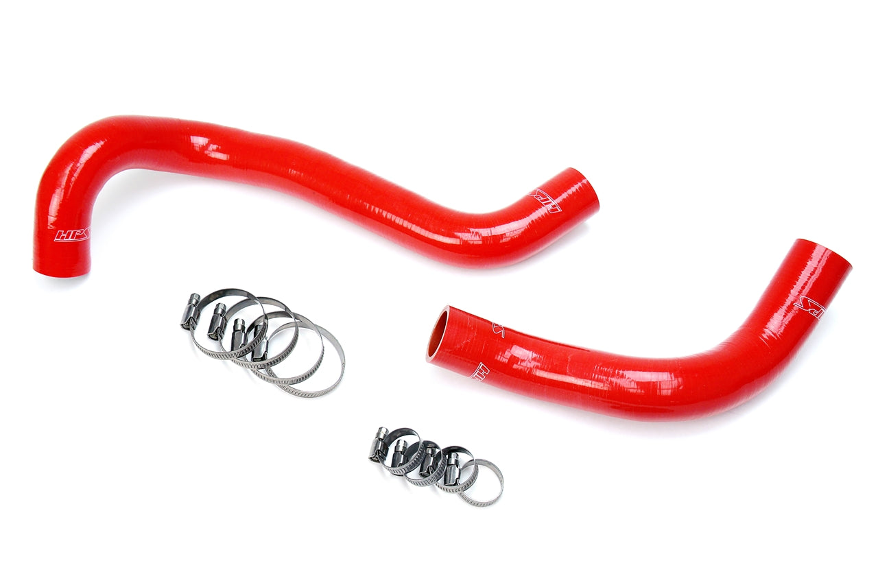 HPS Performance High Temp Reinforced Silicone Radiator Coolant Hose Kit Red 57-1303-RED