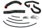 HPS Performance High Temp Reinforced Silicone Radiator and Heater Coolant Hose Kit Black 57-1324-BLK