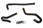 HPS Performance High Temp Reinforced Silicone Heater Coolant Hose Kit Black 57-1340-BLK