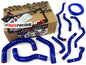 HPS Performance High Temp Reinforced Silicone Radiator and Heater Coolant Hose Kit, Blue, Scion iQ 1.3L (08-14), 57-1341-BLUE