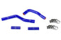 HPS Performance High Temp Reinforced Silicone Radiator Coolant Hose Kit Blue 57-1350-BLUE