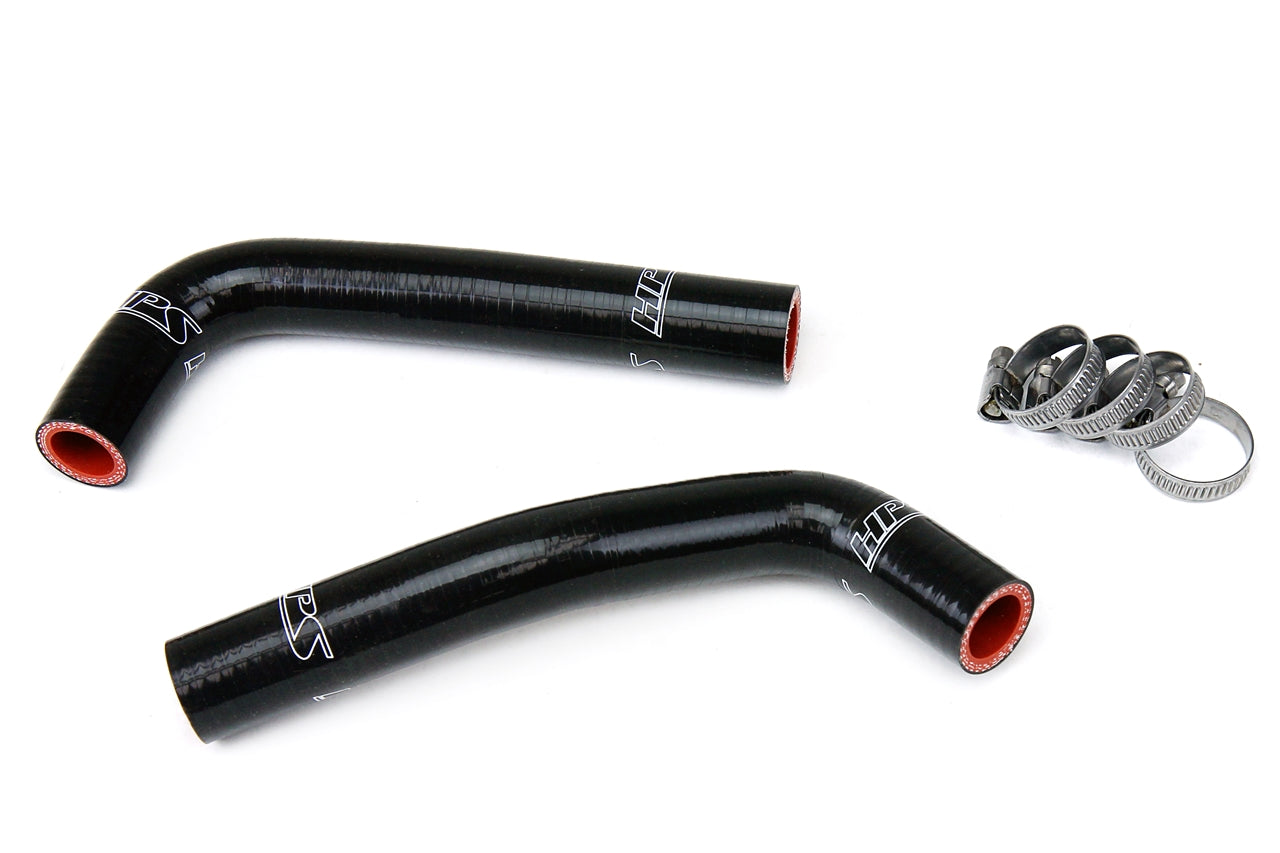 HPS Performance High Temp Reinforced Silicone Radiator Coolant Hose Kit Black 57-1352-BLK