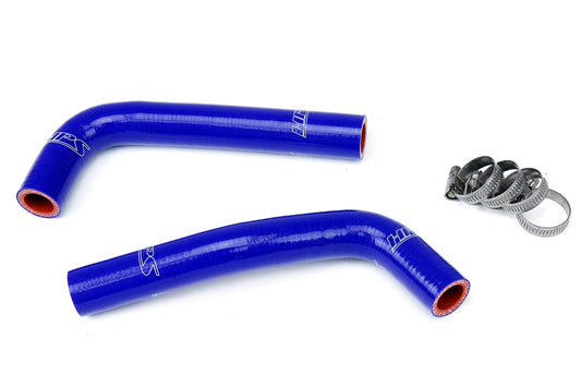HPS Performance High Temp Reinforced Silicone Radiator Coolant Hose Kit Blue 57-1352-BLUE