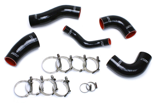 HPS Performance High Temp Reinforced Silicone Intercooler Hose Boots Kit Black 57-1420-BLK