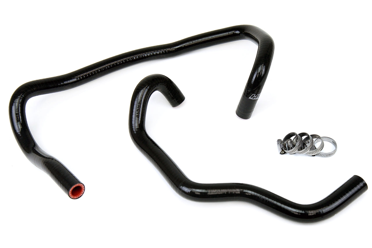 HPS Performance High Temp Reinforced Silicone Heater Coolant Hose Kit Black 57-1469-BLK