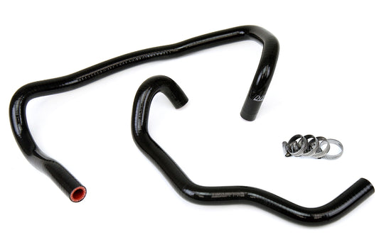 HPS Performance High Temp Reinforced Silicone Heater Coolant Hose Kit Black 57-1469-BLK