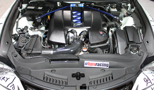 HPS Performance High Temp Reinforced Silicone Air Intake Hose Kit, Black, 15-24 Lexus RCF/ 16-20 Lexus GSF/ 2022 Lexus IS500 V8 5.0L