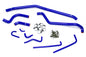 HPS Performance High Temp Reinforced Silicone Radiator Coolant Hose Kit Blue 57-1504-BLUE